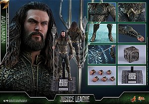 Aquaman Liga da Justiça DC Comics Movie Masterpiece Hot Toys Original