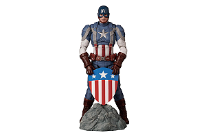 Capitão America Classic Suit Marvel Studios Capitão America O Soldado invernal Mafex 220 Medicom Toy Original