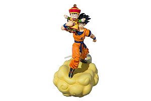 Son Goku & Son Gohan Kid & Kintoun Dragon Ball Z S.H. Figuarts Bandai Original