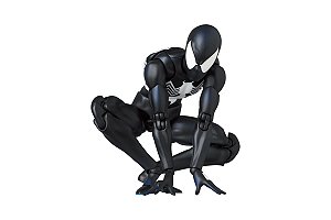 Spider-Man Black Costume Marvel Comic Mafex 147 Medicom Toy Original