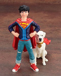 Jonathan Kent e Krypto Super Sons DC Universe Artfx Kotobukiya Original