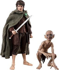 Frodo Baggins & Gollum The Lord of the Rings The Fellowship of the Ring S.H. Figuarts Bandai Original