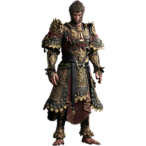 Destined One Qi Tian Da Sheng Golden Armor Set Black Myth Wukong Inart Original