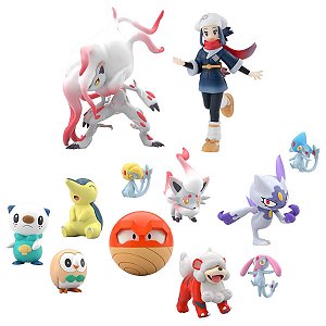 Akari Hisui Region Set Pokémon Legends Arceus Pokémon Scale World Bandai Original