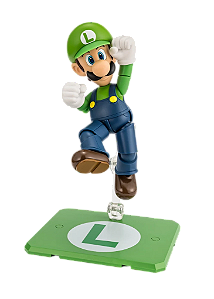 Luigi Super Mario Brothers S.H. Figuarts Bandai Original