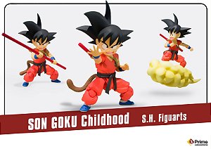 Son Goku infância Dragon Ball S.H. Figuarts Bandai Original