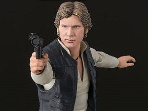 Han Solo Star Wars Uma nova esperança S.H. Figuarts Bandai Original
