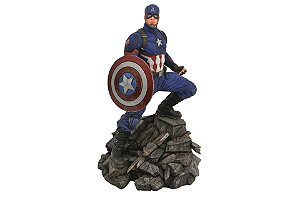 Capitão américa Vingadores Ultimato Marvel Premier Collection Diamond Select Toys Original