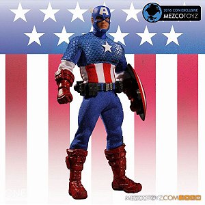 Capitão America Marvel Comics One:12 Collective Mezco Toyz Original