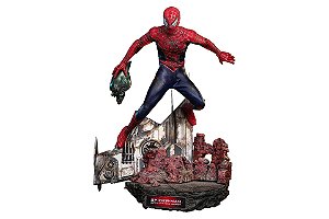 Spiderman Battle Damaged Movie Masterpiece Series Hot Toys Original