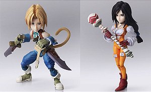 Zidane Tribal e Garnet Til Alexandros XVII Final Fantasy IX Bring Arts Square Enix Original