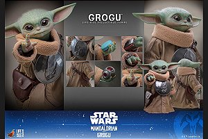 Grogu Star Wars The Mandalorian and Grogu Life-Size Masterpiece Hot Toys Original