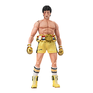 Rocky Balboa Rocky III Boxer Exquisite Super Series Hiya Toys Original