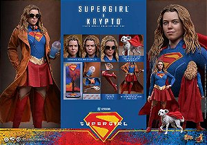 Supergirl & Krypto Movie Masterpiece Series Hot Toys Original