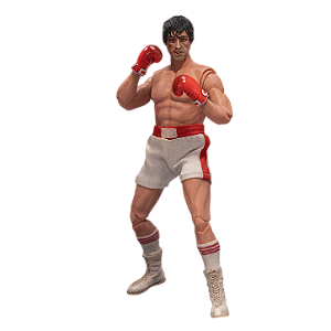 Rocky Balboa 1976 Rocky Exquisite Super Series Hiya Toys Original