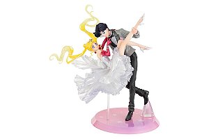 Usagi & Tuxedo Mask Moonlight Glow Sailor Moon Figuarts ZERO Chouette Bandai Original