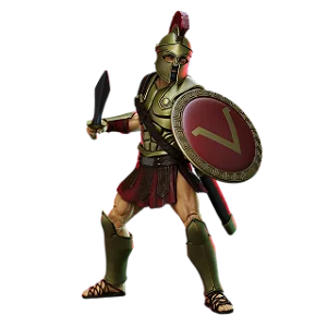 Spartan Warrior Pride of Sparta Epic Hacks Boss Fight Studio Original
