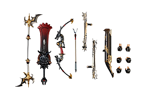 Weapon Expansion Pack Ryu Hayabusa Ninja Gaiden Amazing Yamaguchi Revoltech Kaiyodo Original