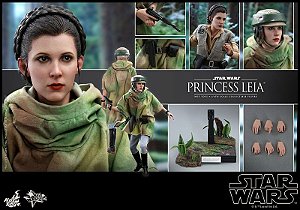 Princesa Leia Organa Star Wars Episodio 6 O retorno de Jedi Movie Masterpiece Hot Toys Original