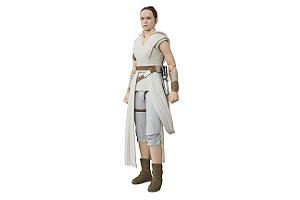 Rey & D-O Star Wars Episódio IX A Ascensão Skywalker S.H. Figuarts Bandai Original