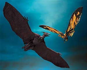 Mothra & Rodan Godzilla King of Monsters 2019 S.H. MonsterArts Bandai Original