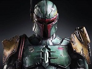 Boba Fett Star Wars Play Arts Kai Square Enix Original