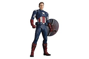 Capitão America versão confronto Cap vs Cap Vingadores Ultimato S.H. Figuarts Bandai Original