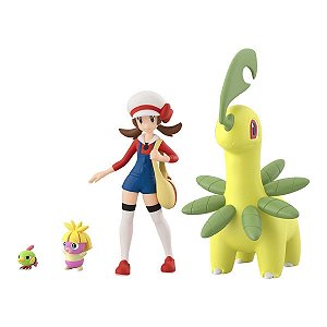 Lyra e set Pokemons Pokemon Scale World Bandai Original