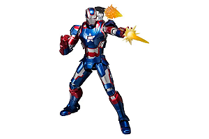 Patriota de Ferro Homem de Ferro 3 S.H. Figuarts Bandai Original