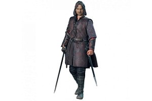 Aragorn at Helm's Deep O Senhor dos Aneis Sixth Scale Asmus Collectible Toys Original