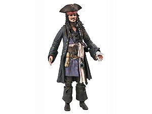 Jack Sparrow Piratas do Caribe A Vingança de Salazar Diamond Select Toys Original