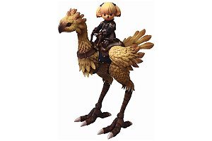 Chocobo e Shantotto Final Fantasy XI Bring Arts Square Enix Original