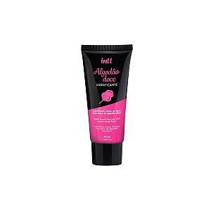 Lubrificante A Base De Água Sabor Algodão Doce 50ml - Intt