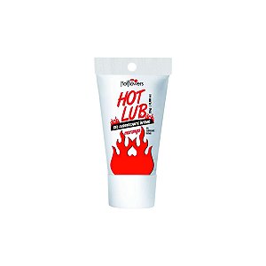Hot Lub - Gel Lubrificante Beijavel de Morango Que Aquece