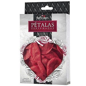 Pétalas Rosa Perfumadas Vermelhas 100 Unidades Hot Flowers