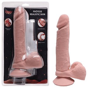 Pênis Cyber Skin Thor Realistic Com Ventosa 18 X 5 Cm Upper