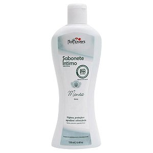 Sabonete Íntimo Menta Refrescante Líquido 130 Ml Hot Flowers