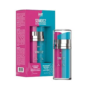 Somos2 Gel Excitante Feminino e Prolongador Masculino - Intt