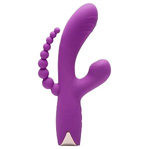 Snappy Bunny Vibrador Ponto G 10 Modos Prazer Triplo