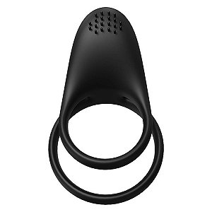 Anel Peniano Duplo com Vibro Jerry em Silicone-S-Hande