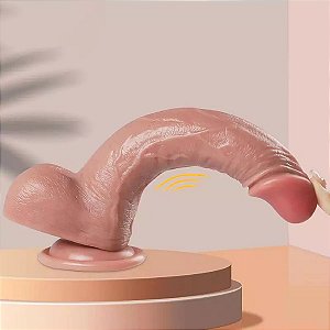 Pênis Super Realístico 21 cm Dupla Camada com Ventosa - SI