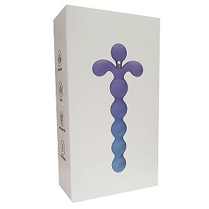 Plug Anal Escalonado com Vibro Recarregável 10 Modos - SI