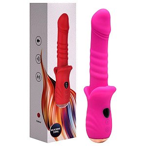 Vibrador Vai e Vem Recarregável 10 Modos Vibração USK Vipmix