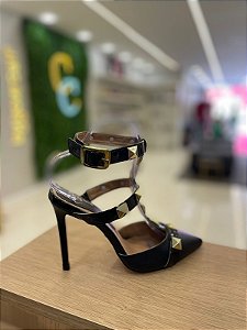 Scarpin Luxo Pamela Preto