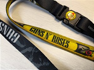 Chaveiro Guns n Roses exclusivo, personalizado, inédito, o mais top que existe!