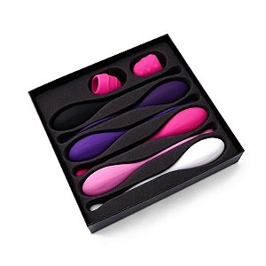 Bola Kegel inteligente para mulheres, halteres vaginais, buceta cheia de silicon