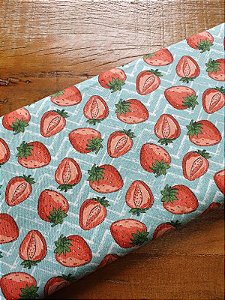 Estampa Morangos Ref. F001