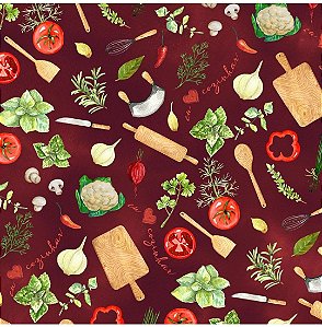 Estampa Eu Amo Cozinhar Ref:  E114