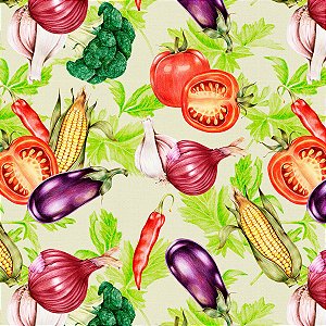 Estampa Legumes Ref: E093