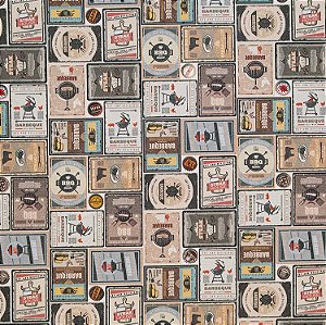 Estampa Churrasco Ref: D023